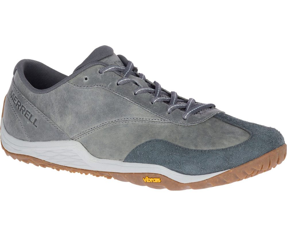 Merrell Sneakers Grey - Trail Glove 5 Leather - Mens 32FGNVKUY